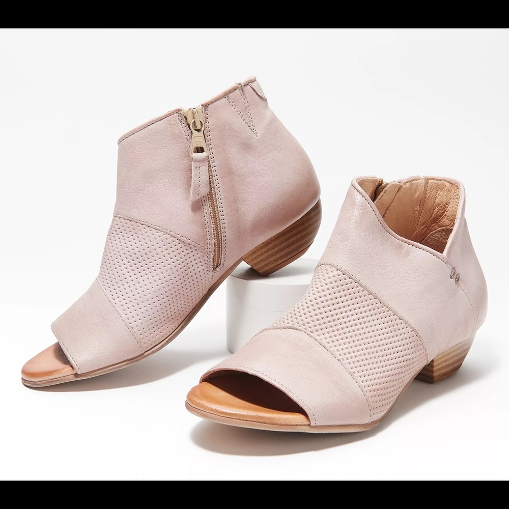 MIZ MOOZ Clermont Open Toe Ankle Boots Booties 40